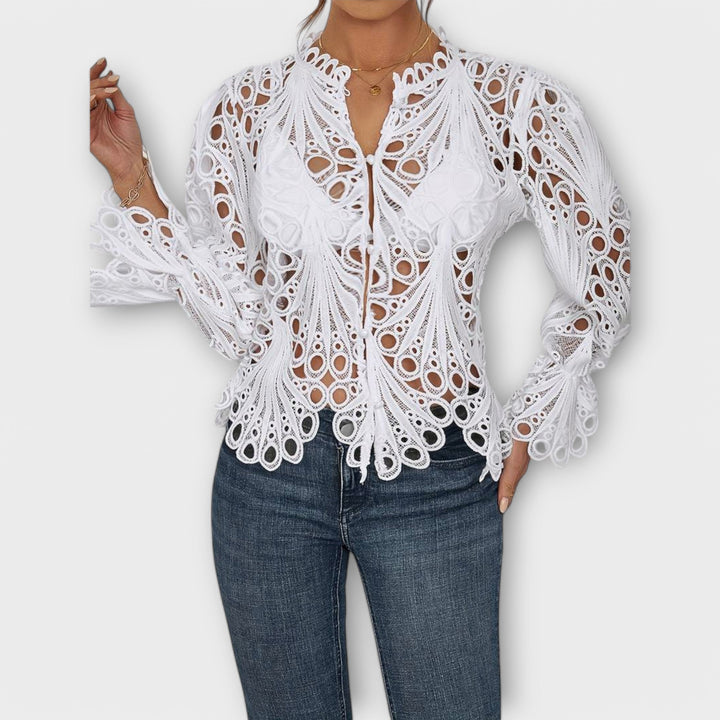Stefania – Asymmetrical Blouse