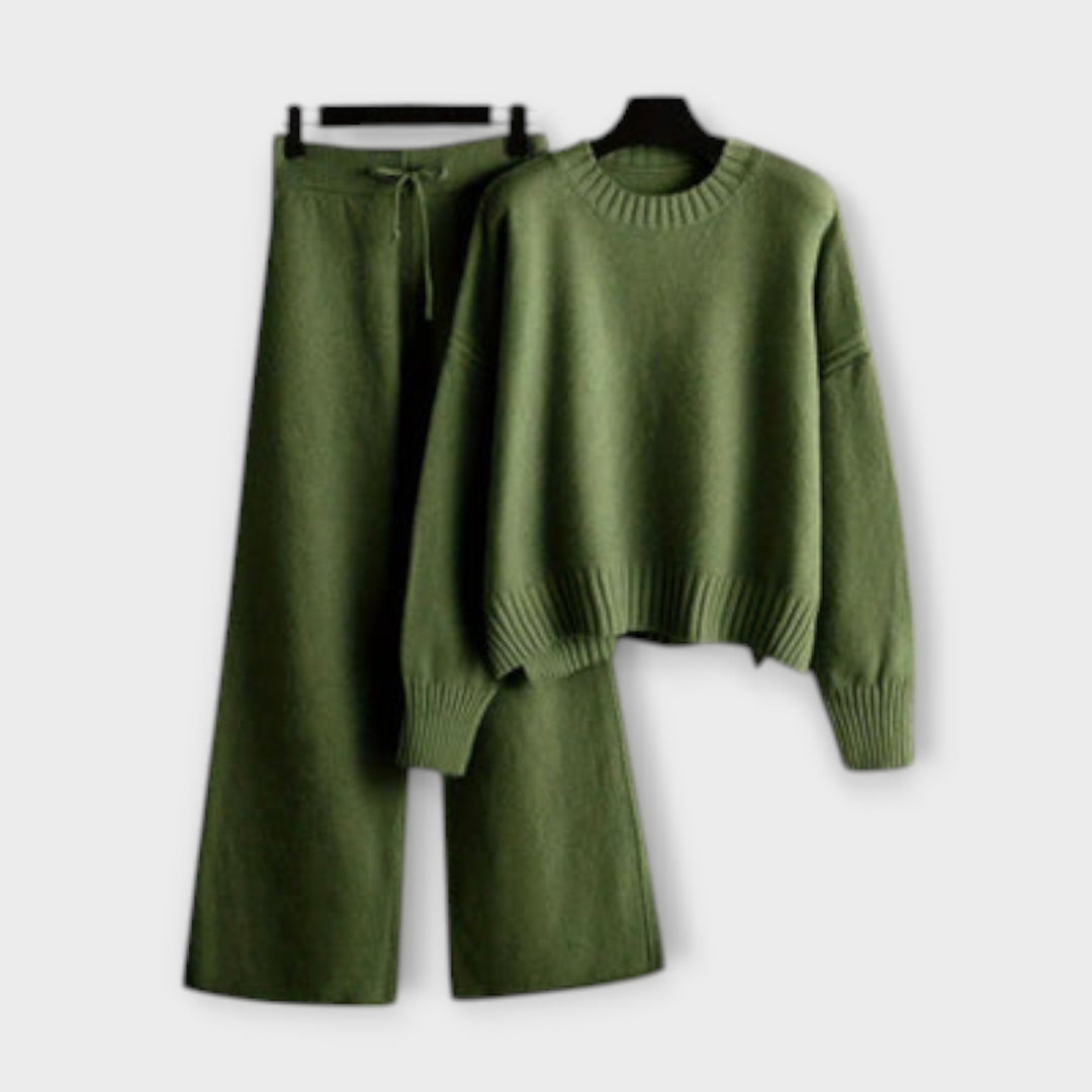 Trude – Embroidered Casual Set
