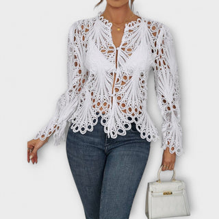 Stefania – Asymmetrical Blouse
