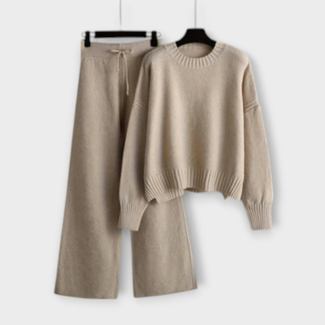 Trude – Embroidered Casual Set