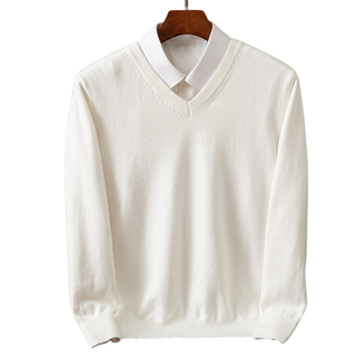 Pánsky V-Neck Pulóver