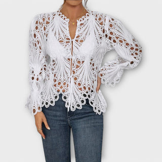 Stefania – Asymmetrical Blouse
