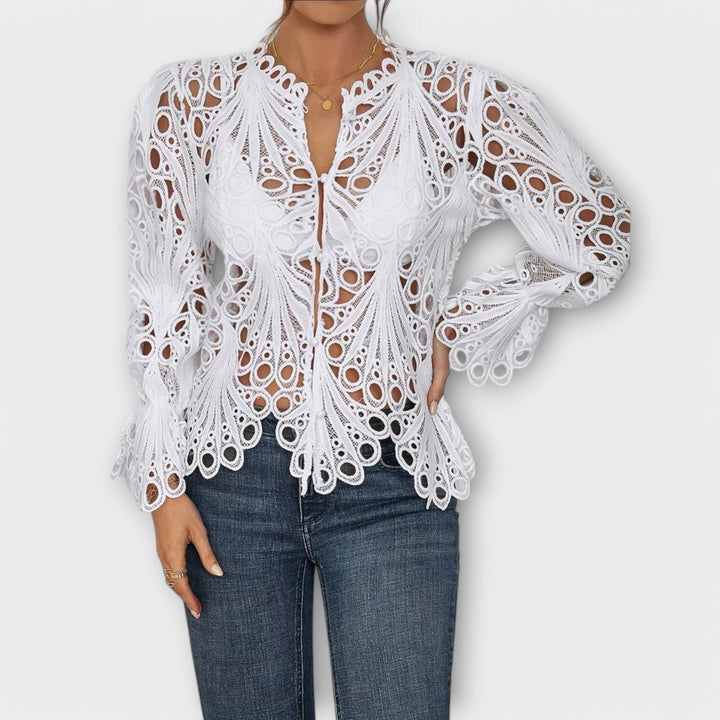 Stefania – Asymmetrical Blouse