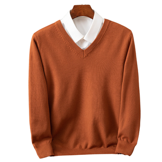 Pánsky V-Neck Pulóver