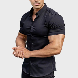 Anne – Slim Fit Krátký Rukáv Košile