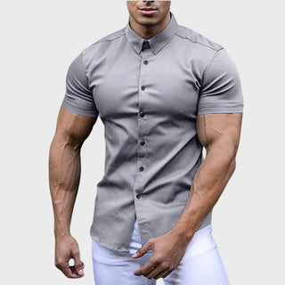 Anne – Slim Fit Krátký Rukáv Košile