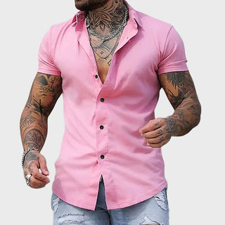 Anne – Slim Fit Krátký Rukáv Košile