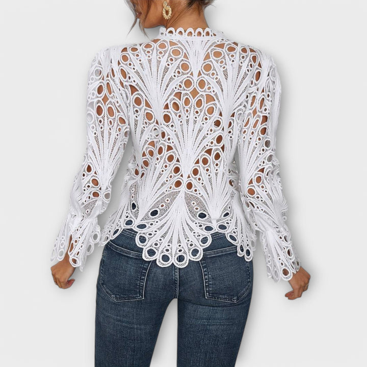 Stefania – Asymmetrical Blouse