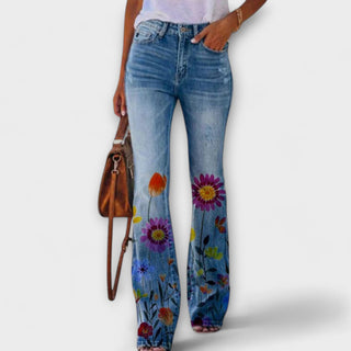 Alexandra - Nohavice s Kvetinami