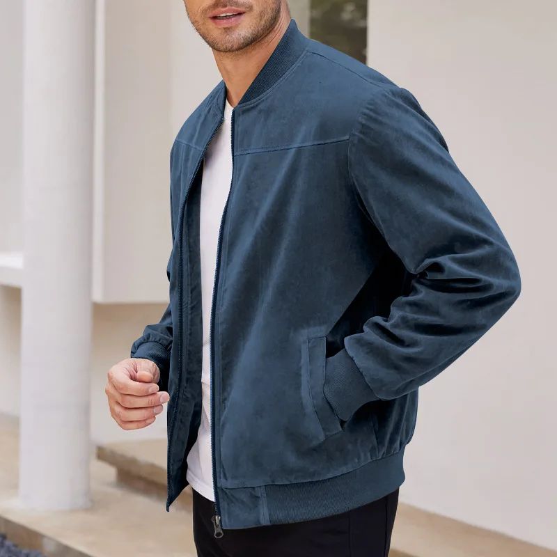 Šimon | Semišová Bomber Bunda
