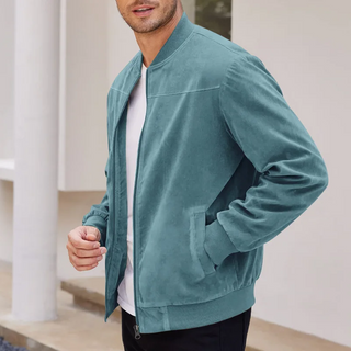 Šimon | Semišová Bomber Bunda