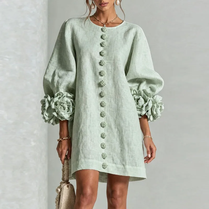 AMELIA | ELEGANTNÁ MINISUKŇA S RUKÁVAMI BUFFY