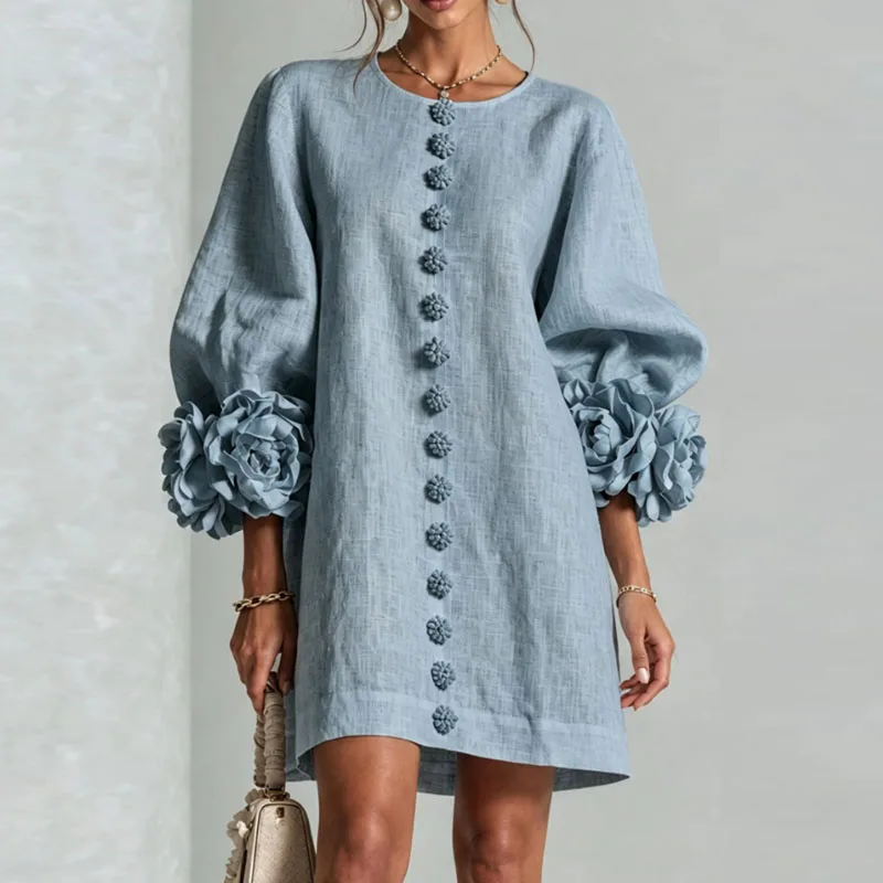 AMELIA | ELEGANTNÁ MINISUKŇA S RUKÁVAMI BUFFY