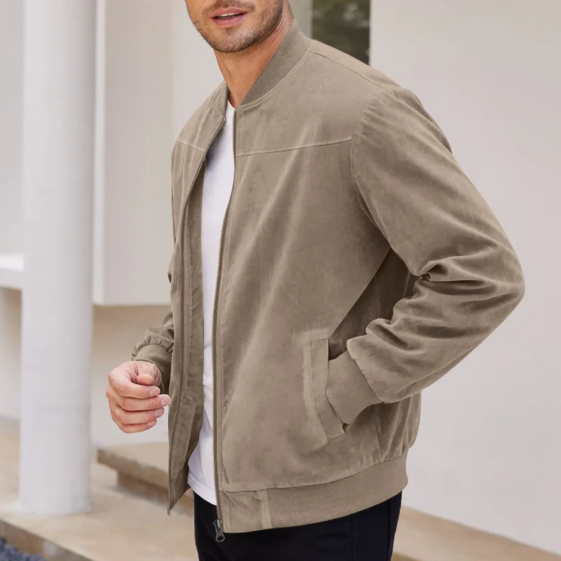 Šimon | Semišová Bomber Bunda