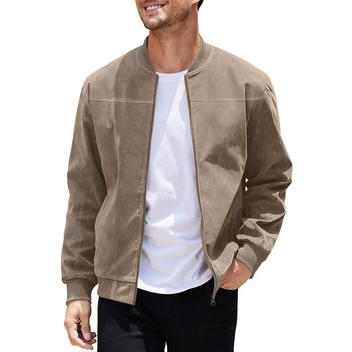 Šimon | Semišová Bomber Bunda