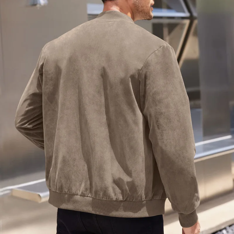 Šimon | Semišová Bomber Bunda
