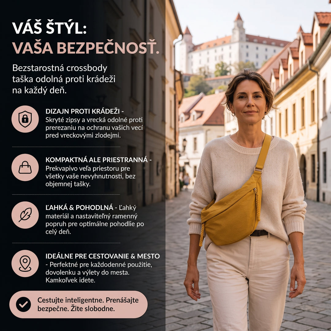 Oblak - béžová taška cez rameno