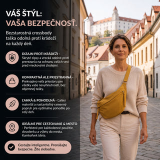 Oblak - béžová taška cez rameno