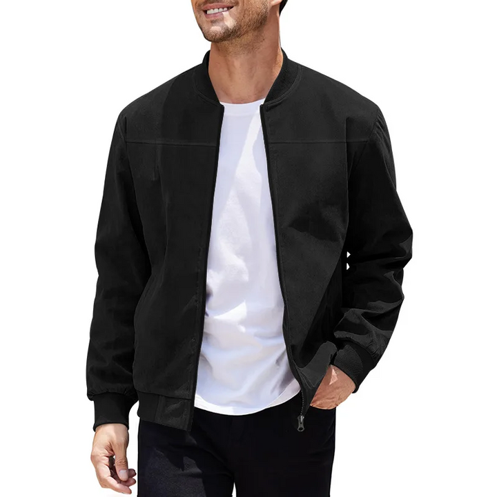Šimon | Semišová Bomber Bunda