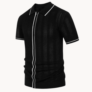 Krátky rukáv Polo tričko - Priedušný materiál
