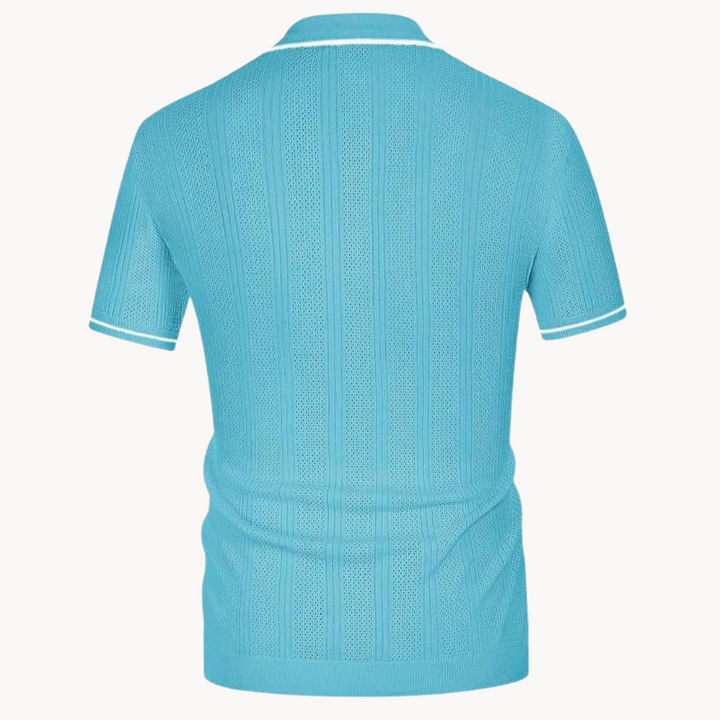 Krátky rukáv Polo tričko - Priedušný materiál