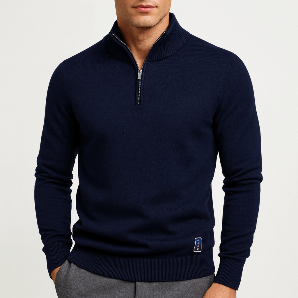 Gola Zipper Sweater - Slim Fit