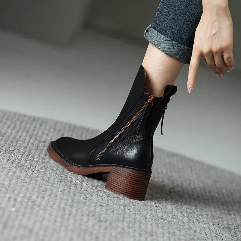 Katarína – Leather Boots