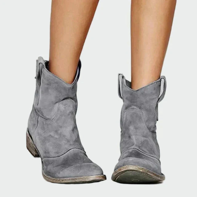 Retro členkové cowboyské čižmy