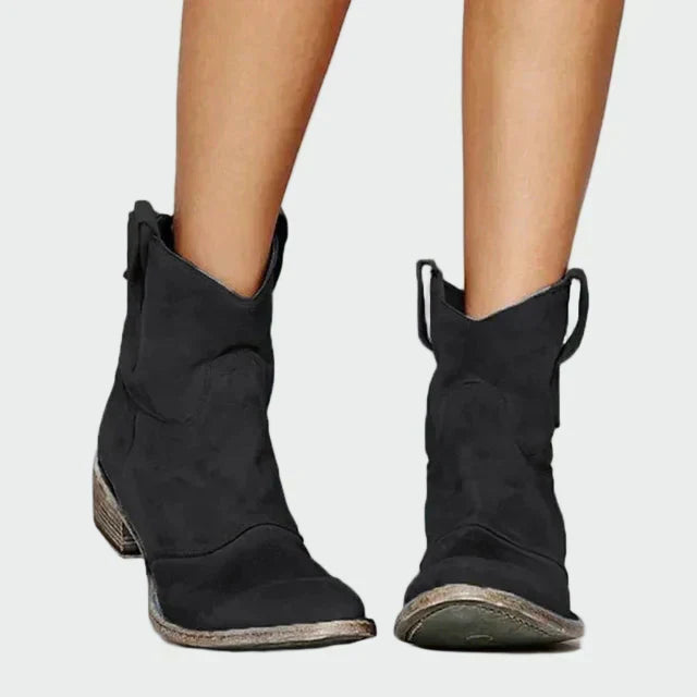 Retro členkové cowboyské čižmy