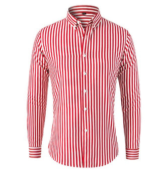 Soft Blend Overshirt - Pruhy