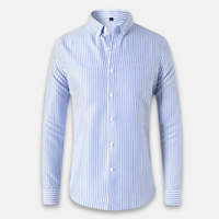 Soft Blend Overshirt - Pruhy