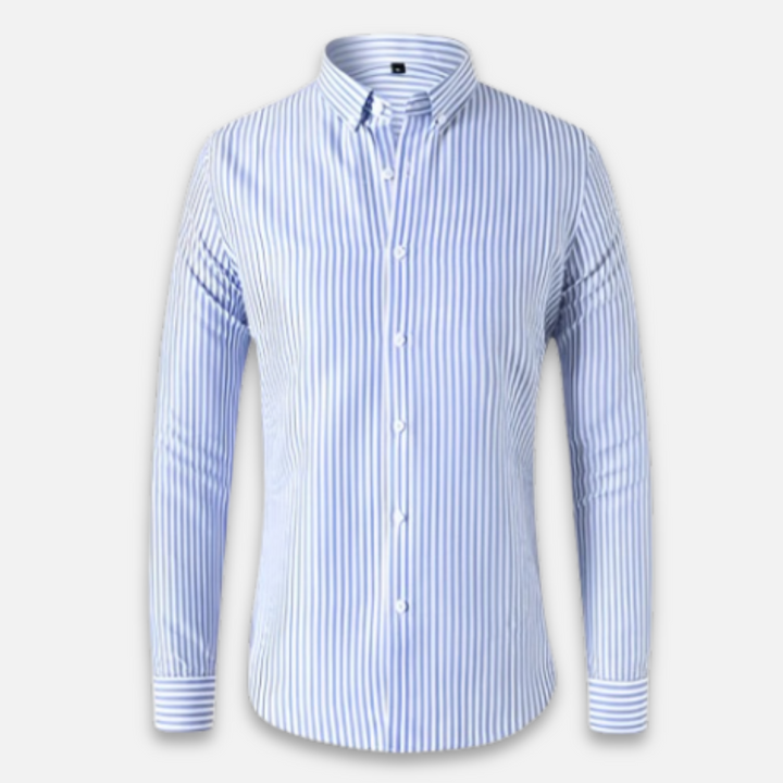 Soft Blend Overshirt - Pruhy