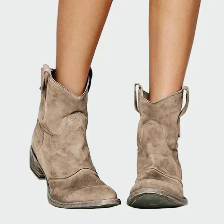 Retro členkové cowboyské čižmy