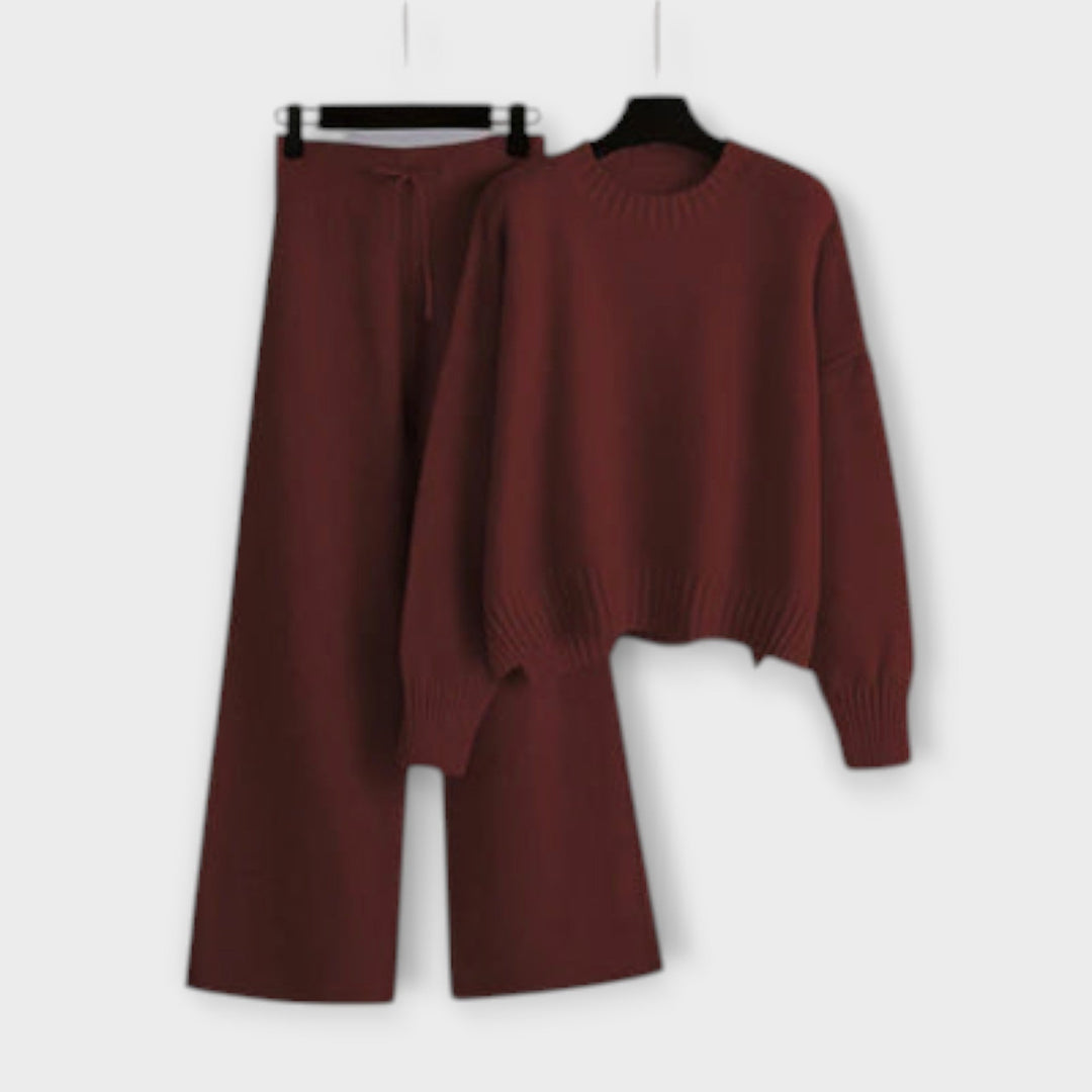 Trude – Embroidered Casual Set