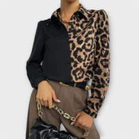 Belinda – Elegantná leopardia blúzka