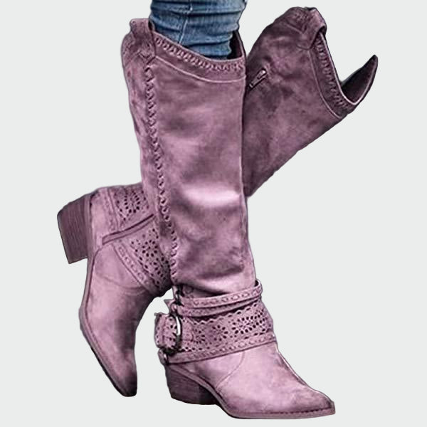 Vintage kožené cowboyské čižmy