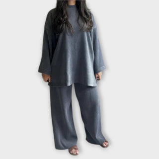 Ingrid - Plus Size Ribbed Set