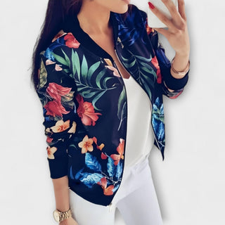 Dorota – Štýlový kvetinový bomber